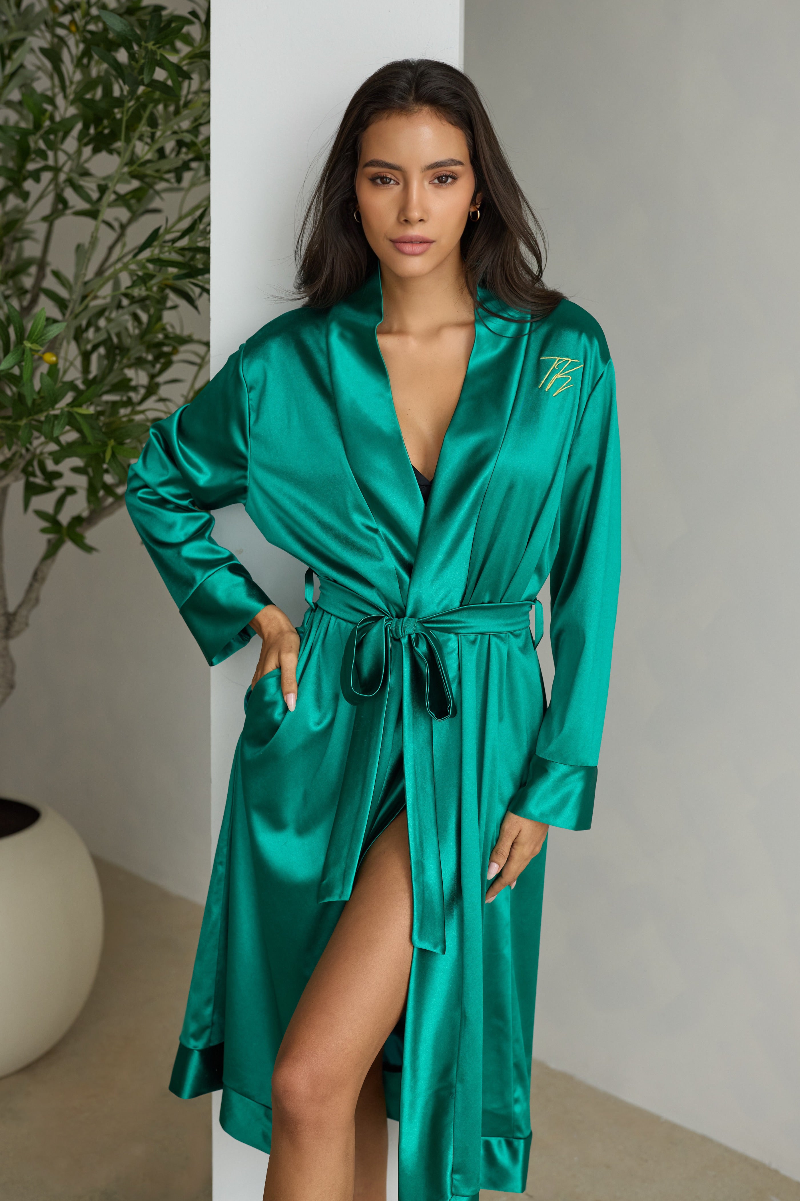 Robe - Emerald Green