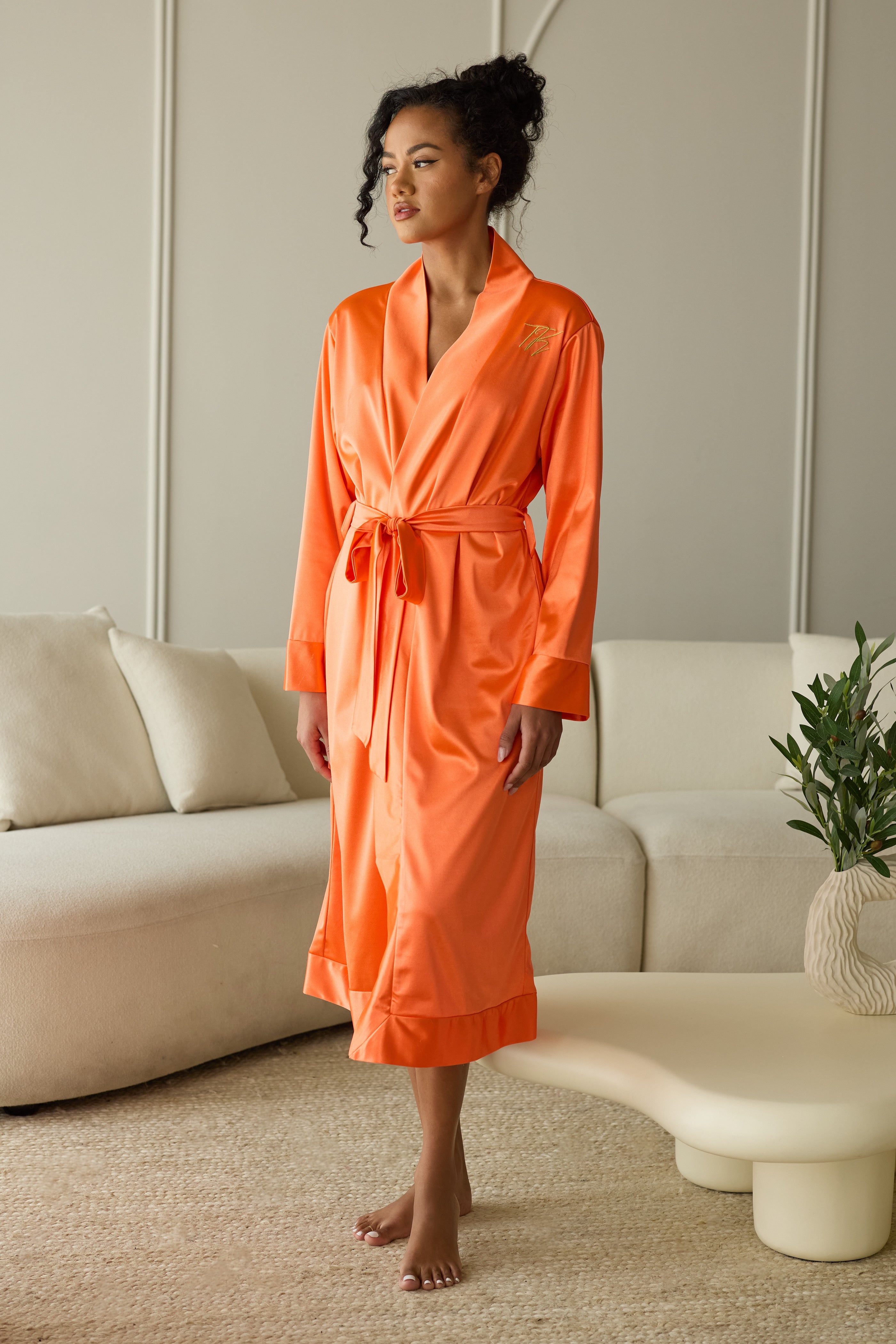 Robe - Ember Orange