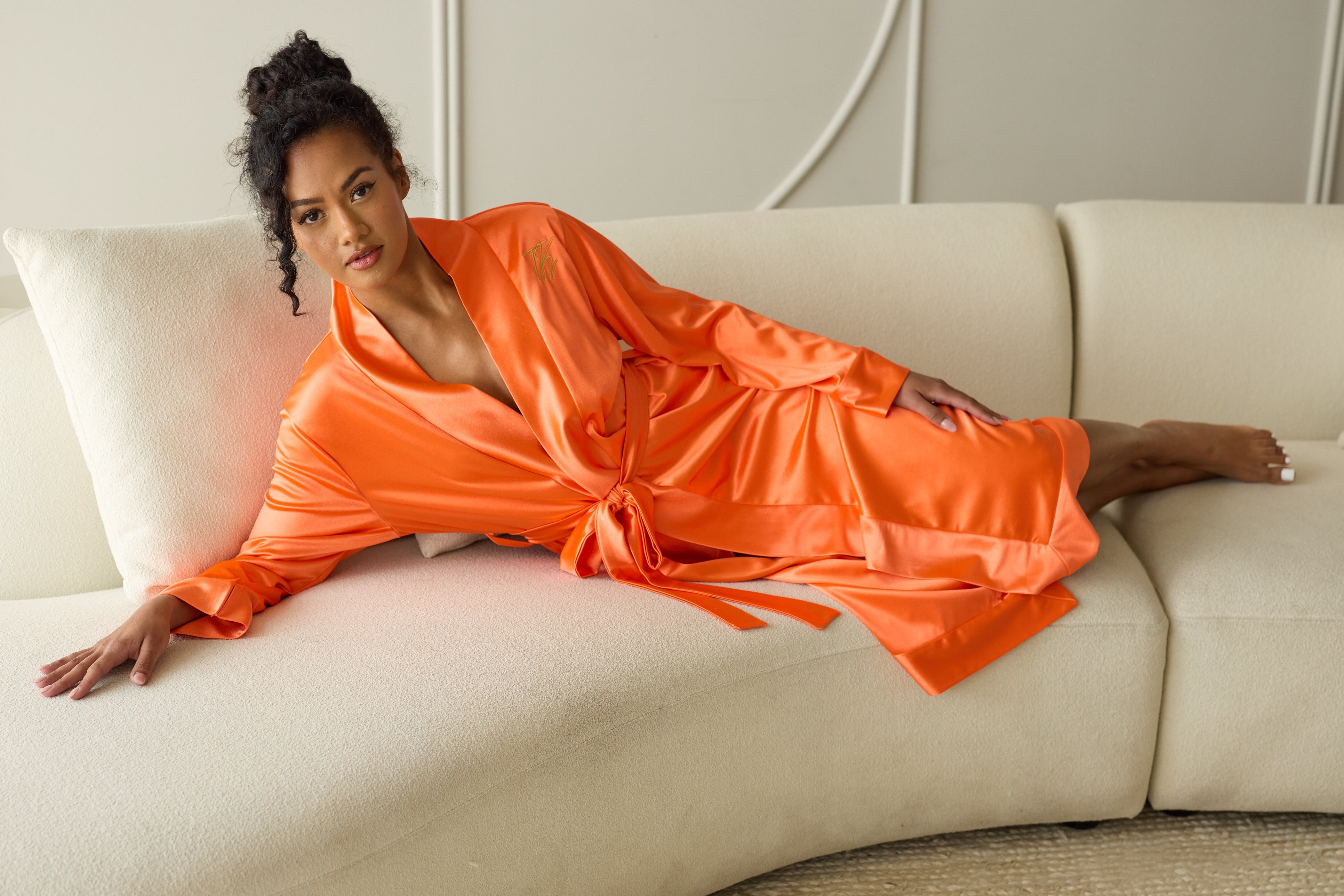 Robe - Ember Orange