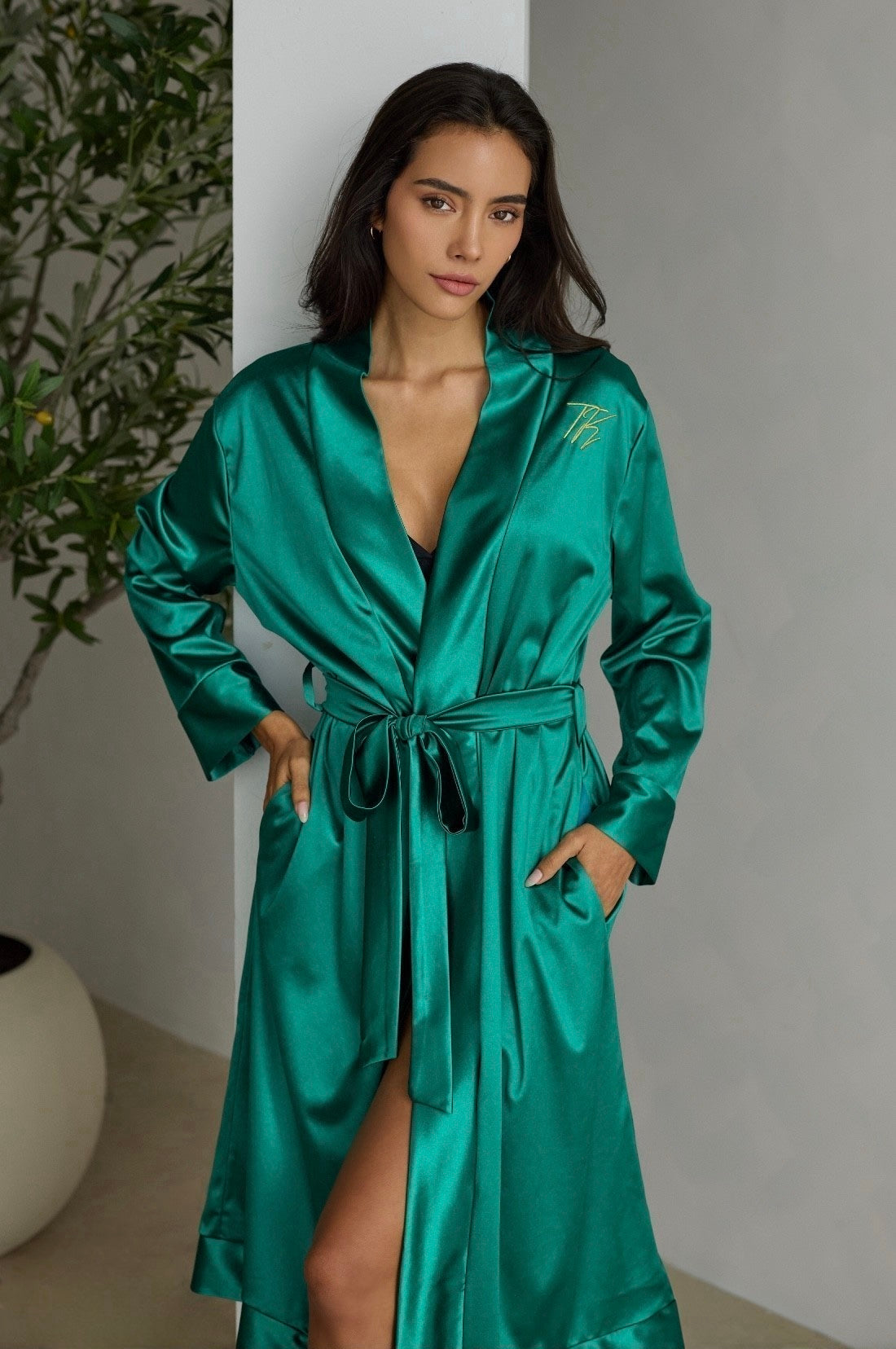 Robe - Emerald Green